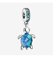 Murano 798939C01 Camı Denizi Kaplumbağası Charm