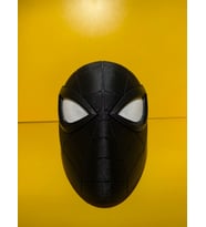 Siyah Örümcek Adam Spiderman Spider-man Maske Mıknatıslı Plastik Maske Spider man (Siyah)
