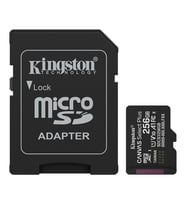 KINGSTON 256GB CANVAS SELECT PLUS DCS3/256GB MICRO-SD HAFIZA KARTI
