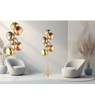 Lampaluce Modern Tasarımlar Colore 6'lı Lambader