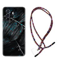 Huawei Nova Y70 Y90 Nova 9 SE  Kılıf Boyun Asklı Rasta Silikon Foid Green 1643