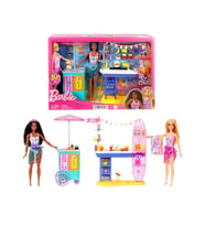 Barbie Brooklyn Ve Malibu Bebekleri Oyun Seti Pembe