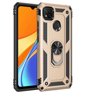 Redmi 9C Kılıf Sofya Yüzüklü Silikon Kapak -