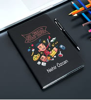 23 Nisan Tasarımlı Kişiye Defter Ve Kalem Seti