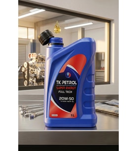 TK Petrol Süper Energy 20W-50 Motor Yağı 1L