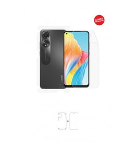 Oppo A78 4G Ön, Arka ve Yan 360 Derece Tam Kaplama Tpu Film