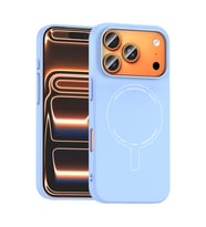 iPhone 17 Pro Max Kılıf M-Safe Şarj Özellikli Kamera Korumalı Elio Sert PC Kılıf