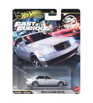 Hot Wheels Premium Fast & Furious 25. Yıl Mercedes-Benz 500 Sel 1:64 Diecast Model Araba