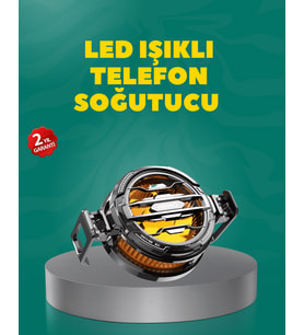 Manyetik Montajlı Kompakt Telefon Soğutucu