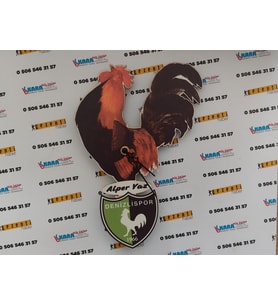 Denizlispor Horozlu Saat 20x29cm