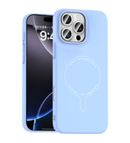 iPhone 16 Pro Max Kılıf M-Safe Şarj Özellikli Kamera Korumalı Elio Sert PC Kılıf