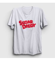 Presmono Unisex Beyaz Sugar Daddy T-Shirt 429030tt (Beyaz)