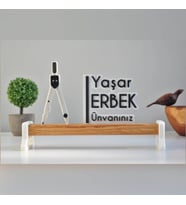 Ofis İsimliği 2 , Masa isimliği, İsimlik , Meslek İsimliği (Model 19)
