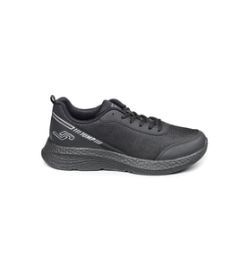 Jump 27366 Kadın Sneaker Spor Ayakkabı (Siyah-Gri)