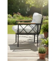 Balkon-bahçe-ofis-kafe Çay Seti Koltuk Oturma Takımı-oturma Grubu Miami Tekli