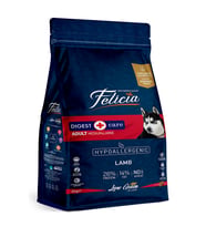 Felicia Digest Az Tahıllı HypoAllergenic Orta Büyük Irk Kuzulu Yetişkin Köpek Maması 3 Kg (Standart)