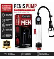 Premium Güçlü Vakumlu Manuel Penis Pompası Basınç Göstergeli