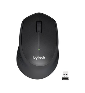 Logitech M330 Sessiz Kablosuz Optik Mouse - Siyah