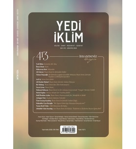 Yedi İklim Dergi 413.Sayı Ağustos 2024 (STD)