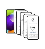 Samsung Galaxy A52 İle Uyumlu Ekran Koruyucu Tam Kaplayan 5li Set