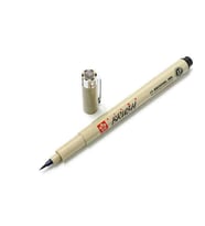 Sakura Pigma Brush Pen Fırça Uçlu Çizim Kalemi BLACK (SİYAH) 