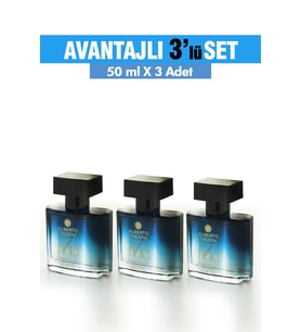 3'Lü Set Alberto Taccini  Sentinus Erkek Parfümü 50 ml