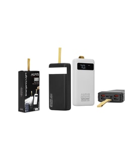 AURIS ARS-T158 32.000 mAh 120W Powerbank (Siyah)
