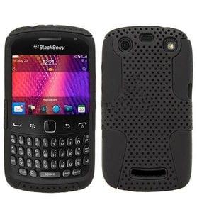 BlackBerry 9360 ile Uyumlu Curve Termo Plastik Silikon Kılıf Siyah Renk