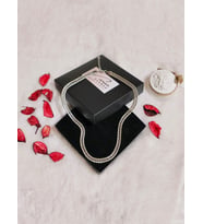 Silver Renk Balık Sırtı Zincir Kolye (Gümüş)