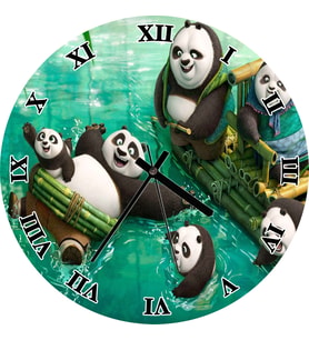 Cakatablo Kung Fu Panda 3 2016  Duvar Saati