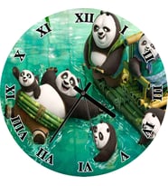 Cakatablo Kung Fu Panda 3 2016  Duvar Saati