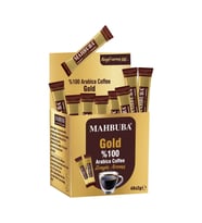 Mahbuba Çözünebilir %100 Arabica Hazır Gold Kahve Tam Kıvamında 48x2gr