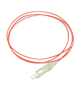 Beek SC/UPC Fiber PigTail, 62.5/125 µ, Multimode, 0.9mm, Simplex, OM1, LSZH, 1 metre
