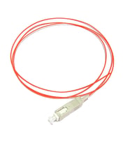 Beek SC/UPC Fiber PigTail, 62.5/125 µ, Multimode, 0.9mm, Simplex, OM1, LSZH, 1 metre