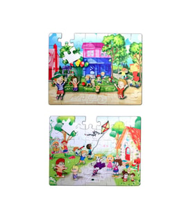 Tox Oyun Parkı 5+ Keçe Yapboz - 5 Yaş Puzzle T040