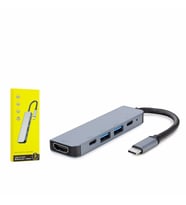 Hadron Hd4743 Type-c To Usb 3.0 5 Port Çevirici 4k Mac