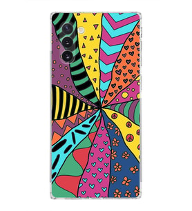 PrintiFy Samsung Galaxy Note 10 ile Uyumlu Retro Color 4  Kamera Korumalı Şeffaf  Kılıf