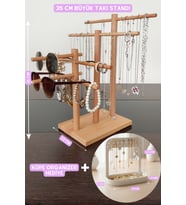 Şık Takı Organizer ve Askısı, 35 Cm Kolye ve Takı Düzenleyici