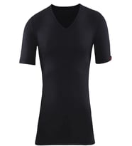 pilelistore Bsm Unisex V Yaka Kısa Kol Termal Body 10303 (Siyah)