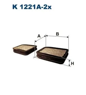 FILTRON K1221A2X Polen Filtresi (Karbonlu) A2118300818 A2118301200