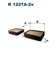 FILTRON K1221A2X Polen Filtresi (Karbonlu) A2118300818 A2118301200