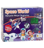 Space World Manyetik Hikaye Oluşturma Oyunu