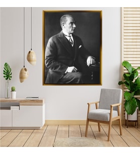 ÇERÇEVELİ ATATÜRK TABLO S478