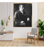 ÇERÇEVELİ ATATÜRK TABLO S478