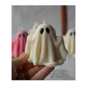 Ghost Hayalet Kokulu Soya Wax Dekoratif Hediyelik Doğal Mum