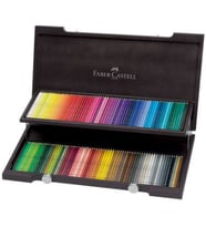 Faber Castell Polychromos Kuru Boya 120 Renk Ahşap Kutu 
