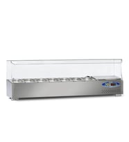 Dampak Soğutmalı Set Üstü Salad Bar 7 Küvet 150 x 35 x 40 (cm)