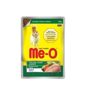 Me-O Pauch Sos İçinde Parça Tavuk Etli Kedi Konserve Mama  80 gr