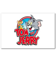 Cakatablo Tom Ve Jerry Gülen Yüzler MDF Tablo
