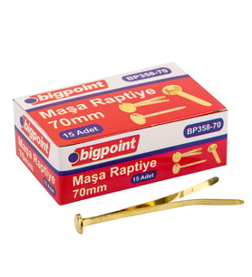 Bigpoint Maşa Raptiye 70 mm x 10 Kutu